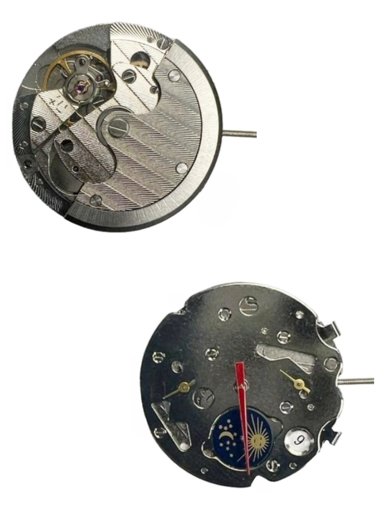 Load image into Gallery viewer, Chinese Automatic Mechanical Watch Movement TY2869 3Hand Date at 4:30 Overall Height 8.5mm
