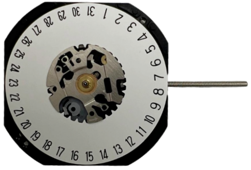 Load image into Gallery viewer, Hattori VX42-6 at date 6:00 Seiko Quartz Watch Movement Overall Height 4.1mm
