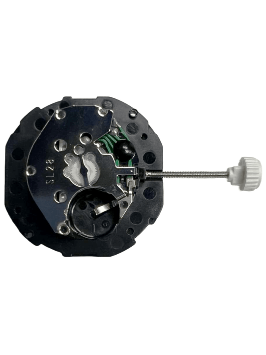 Chinese Quartz SUNON SL28DD - 3H Watch Movement Overall Height 6.0mm - Universal Jewelers & Watch Tools Inc.