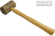 Rawhide Mallets for JEWELRY MAKING 1.9" inch FACE 9.0oz Hobby Craft Leatherwork - Universal Jewelers & Watch Tools Inc.