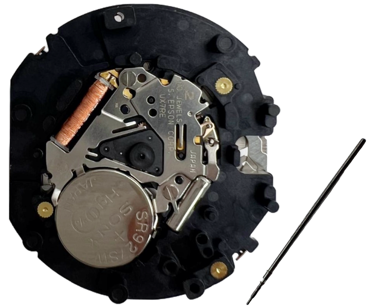 Load image into Gallery viewer, Hattori VX7R Seiko Quartz Watch Movement Overall Height 6.2mm
