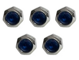 Lot of 5PCS High Quality Watch Crowns Size 6.3mm & 6.8mm Made to Fit Cartier Caliber Santos