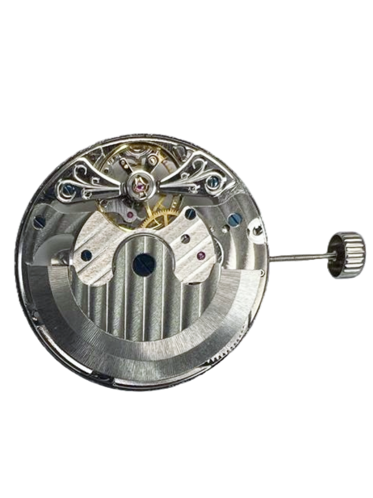 Load image into Gallery viewer, Chinese Automatic Double Barrels Watch Movement Z-2034 2H at center Overall Height 8.7mm
