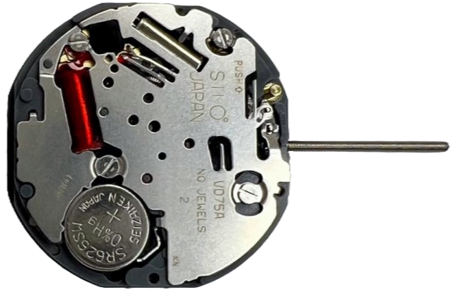 Load image into Gallery viewer, Hattori VD75 2H Small Sec Seiko Quartz Watch Movement Overall Height 5.0mm
