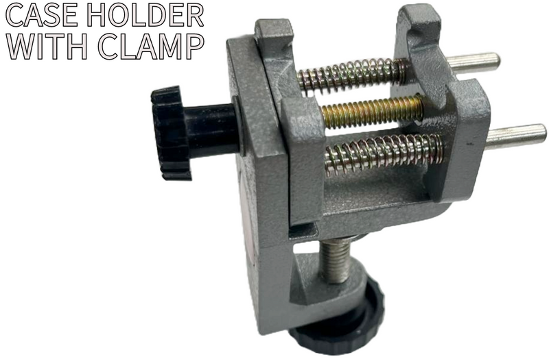 Load image into Gallery viewer, Watch Case Holder (Vise) with Bench Clamp for open Screw Backs Watch Tool
