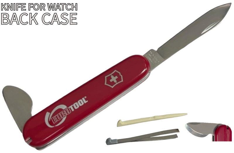 Load image into Gallery viewer, Swiss Victorinox Army Knife For Watch Back Case, Euro Tool
