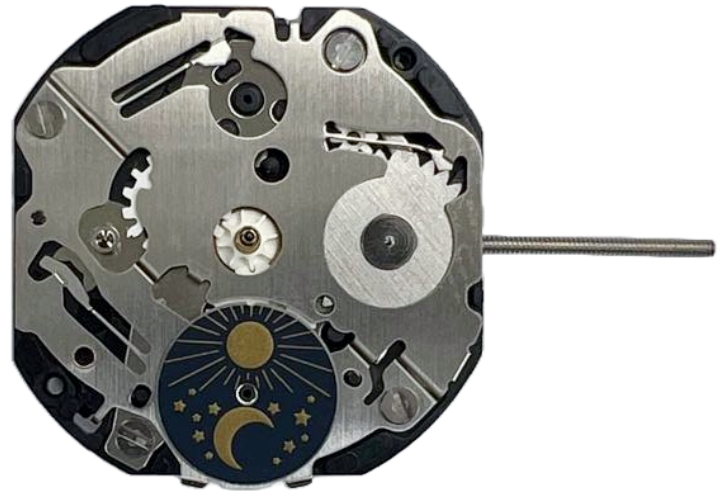 Hattori VX3HE Seiko Quartz Watch Movement Overall Height 5.1mm