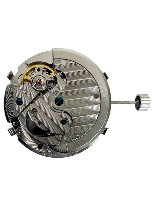 Chinese Watch Movement Automatic Mechanical TY2872 3Hands, 3 EYES, Sun & Moon Overall Height 8.7mm