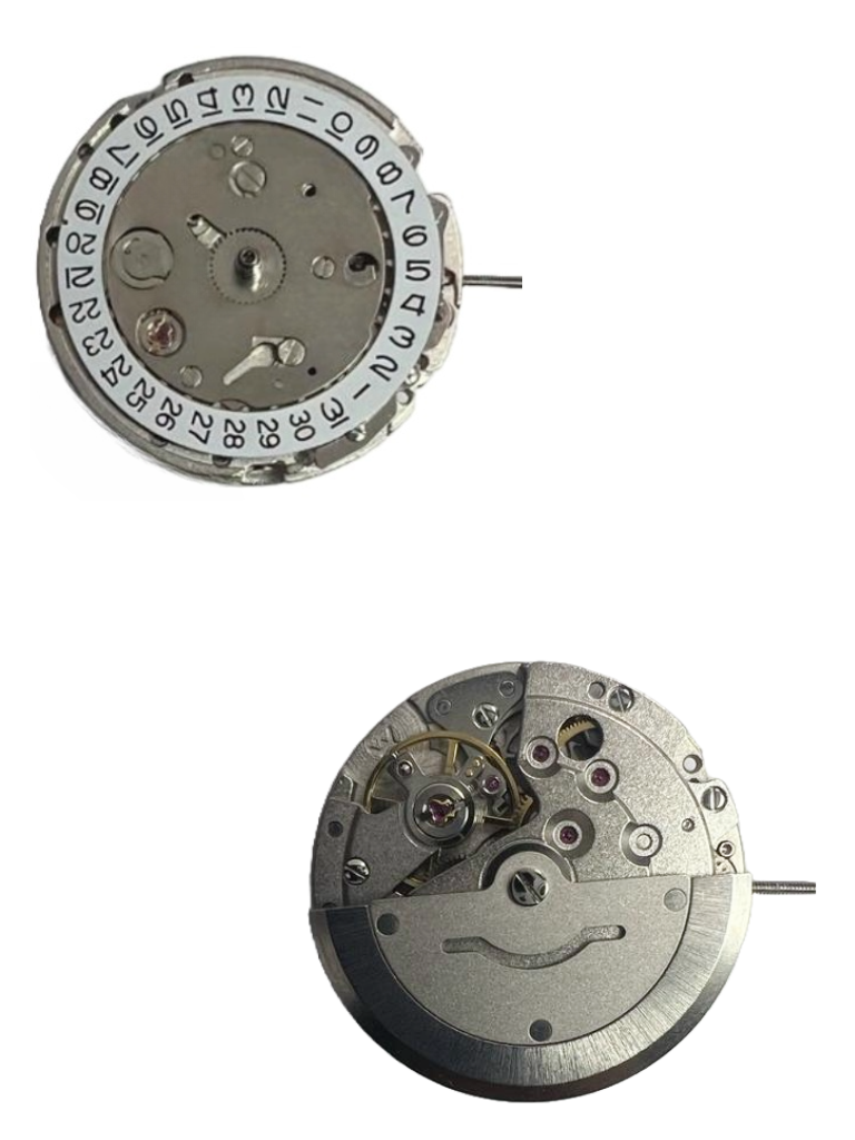 Load image into Gallery viewer, Automatic Watch Movement DG2813 3Hands, Date at 3:00 Overall Height 7.6mm
