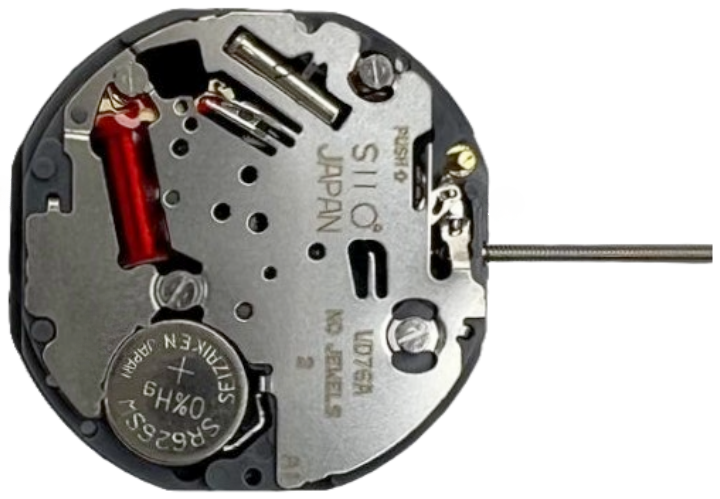 Load image into Gallery viewer, Hattori VD76 2H Seiko Quartz Watch Movement Overall Height 5.0mm
