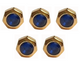 Lot of 5PCS High Quality Watch Crowns Size 6.3mm & 6.8mm Made to Fit Cartier Caliber Santos