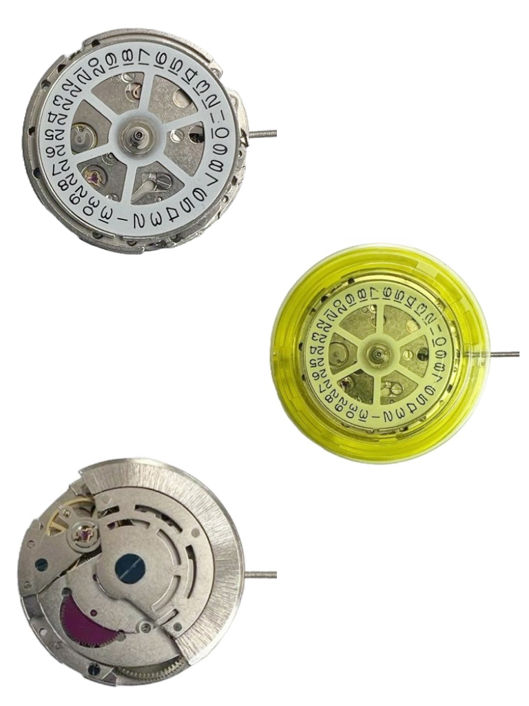Automatic Watch Movement DG-2813 Calendar Display Overall Height 7.6mm