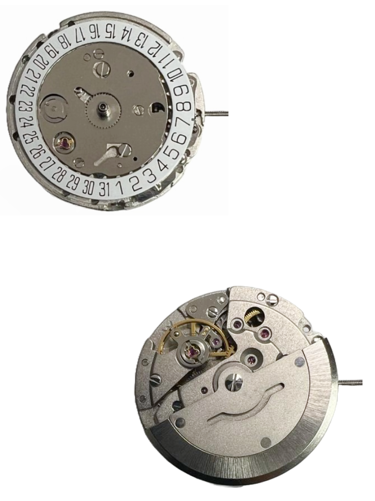 Load image into Gallery viewer, Chinese Automatic Mechanical Watch Movement DG-2816 Date at 6:00 Overall Height 7.6mm
