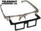 Magnifying Glasses TELESIGHT Magnifier  44, 2X, 10" DISTANCE' Half Frame - Universal Jewelers & Watch Tools Inc.