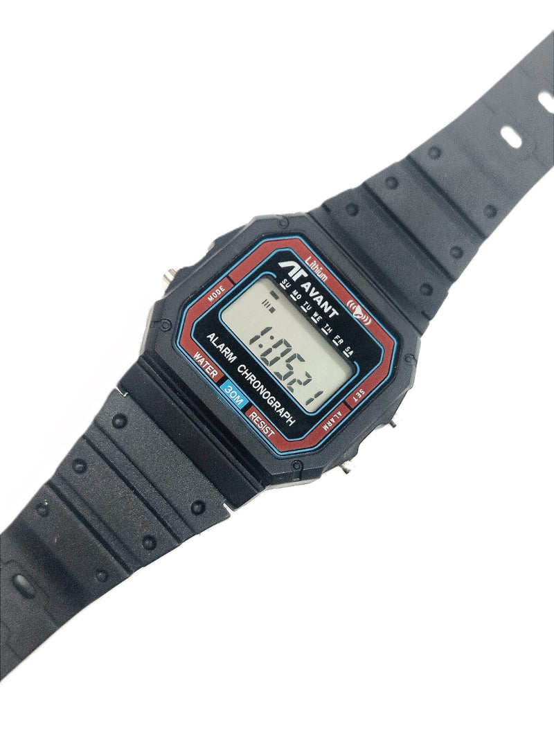 Load image into Gallery viewer, DIGITAL WATCH FOR UNISEX CHRONOGRAPH WITH ALARM AND STOP WATCH BLACK
