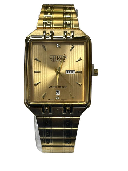 Citizen Watch Men Gold Tone-668082