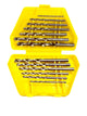 13 - Piece HSS Drill Bit Set – 1/16" to 1/4" (1.5mm to 6.5mm) - Yellow Case - Universal Jewelers & Watch Tools Inc.