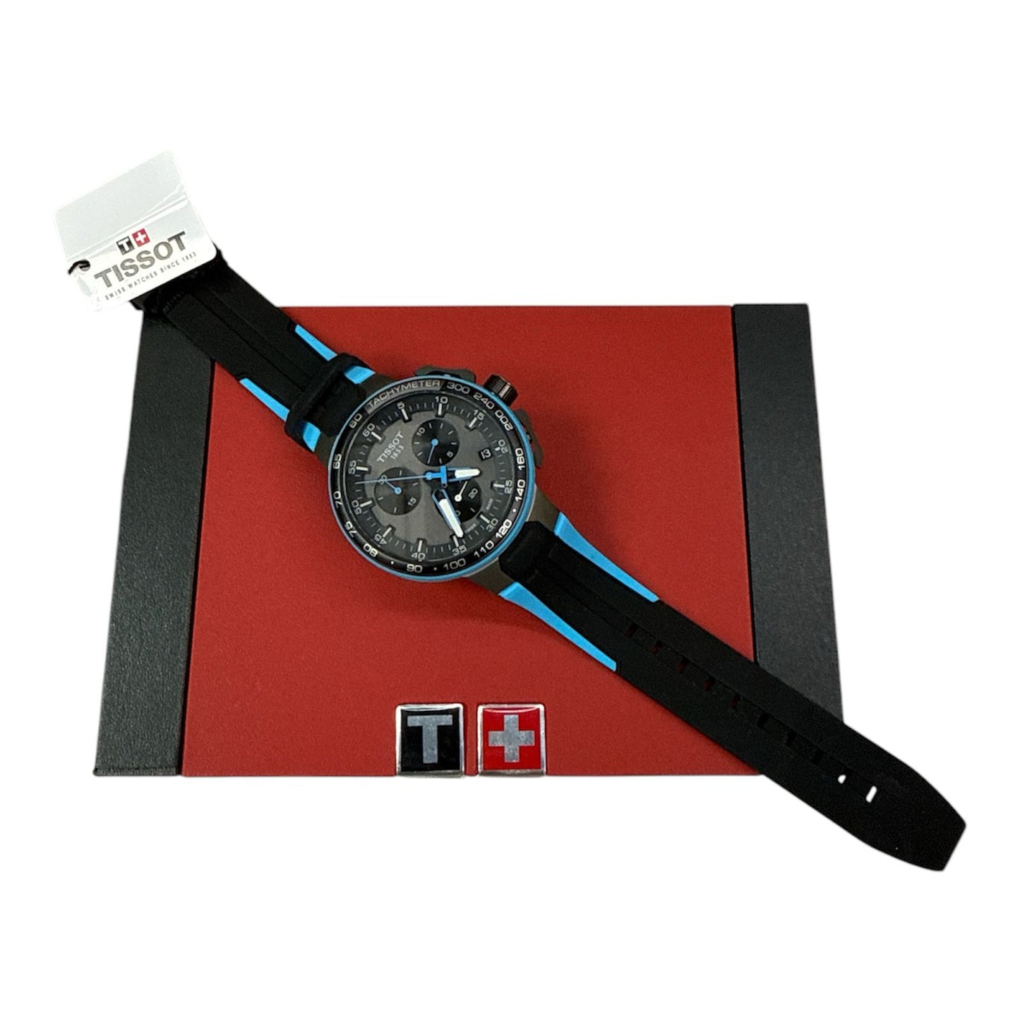 Tissot T - Race Cycling Chronograph T111.417.37.441.05 Men's Swiss Quartz Watch with Silicone Strap - Universal Jewelers & Watch Tools Inc.