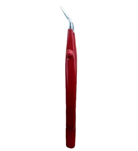 Insulated Fine Curved Tweezer for Watch & Jewelry Repair – 6.09 Inch