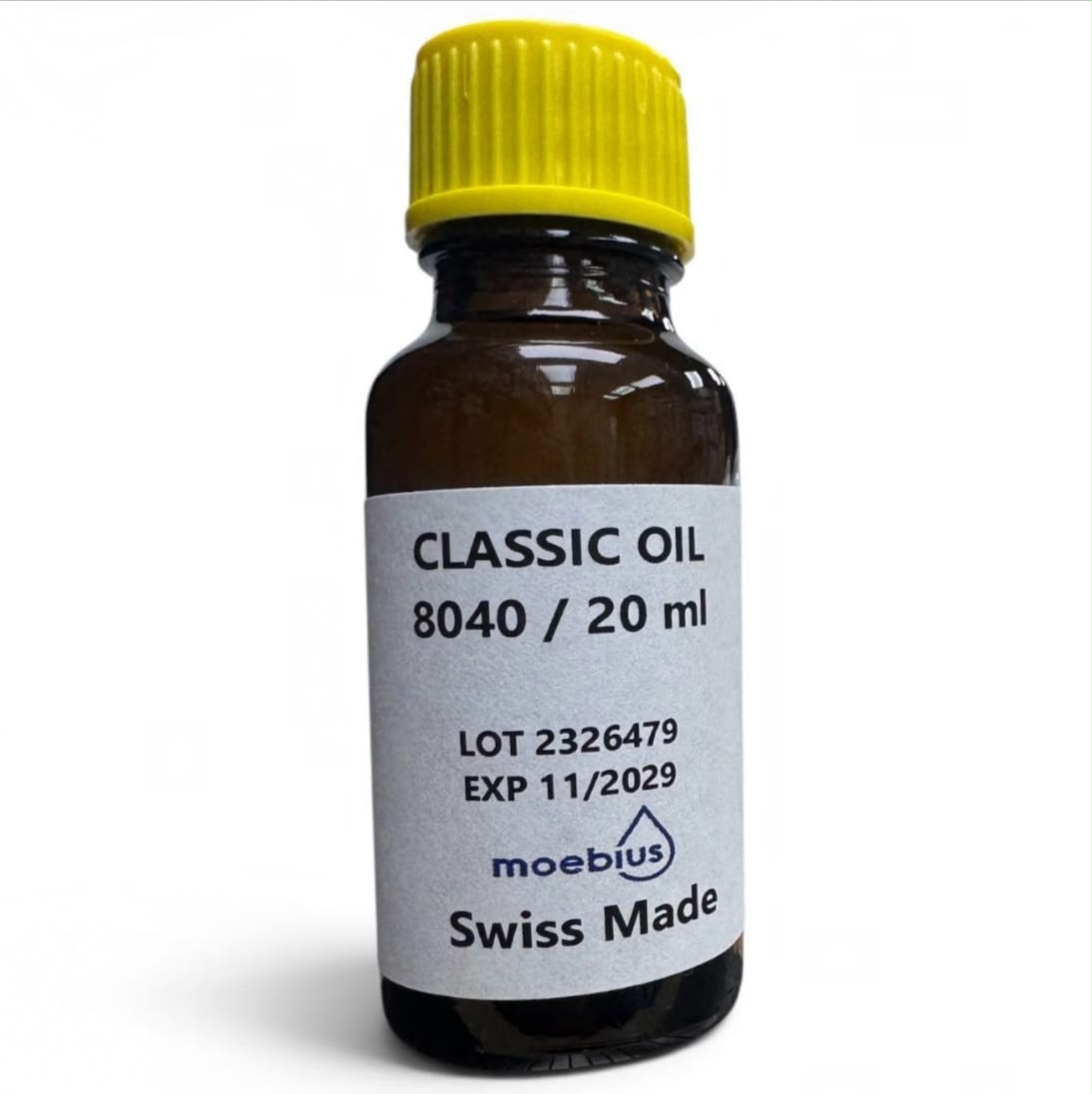 Moebius 8040 Clock Oil 20ML Swiss Made, Watchmaker Tools