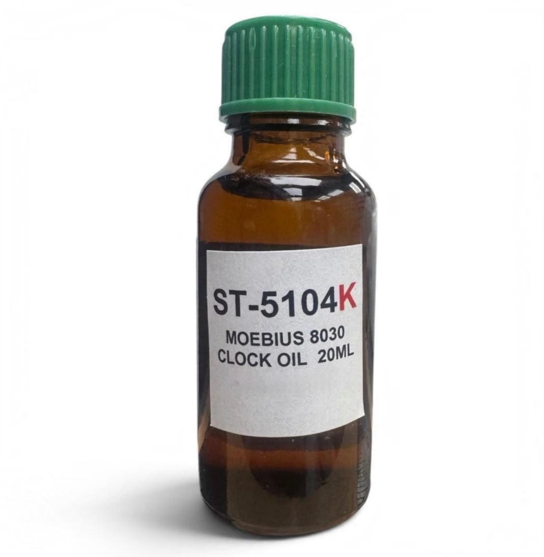 Moebius 8030 Clock Oil 20ML Swiss Made, Watchmaker Tools