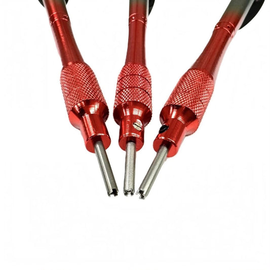 Set of 3 Richard Mille Screwdrivers, 3/4/5 Prong Claw, 2.6mm