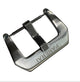Silver Brushed Stainless Steel Straight Buckle 22mm for Panerai