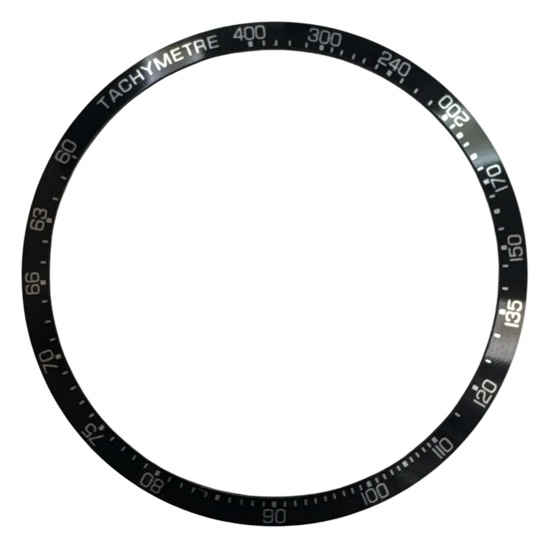 40.8MM Black Replacement Watch Bezel Insert for Tag Heuer Carrera Watch