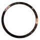40.8MM Brown Replacement Watch Bezel Insert for Tag Heuer Carrera CV-2013 Chronograph