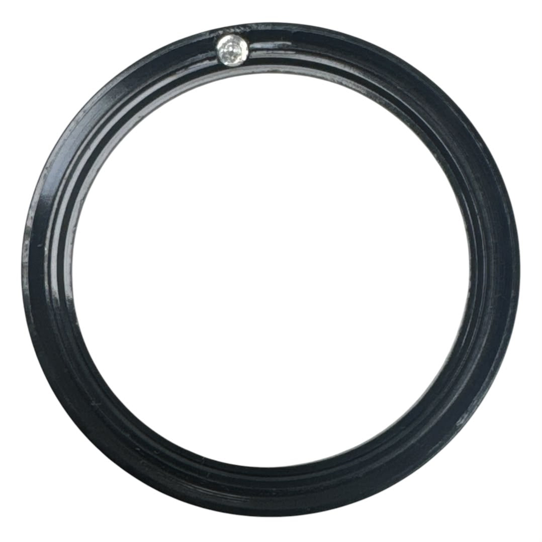 Aluminum Watch Bezel for Omega Seamaster Planet Ocean 42mm Watch Black Color