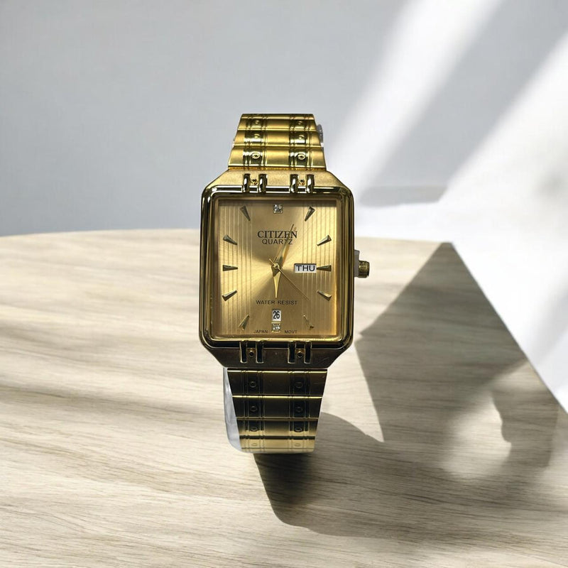 Load image into Gallery viewer, Citizen Watch Men Gold Tone-668082
