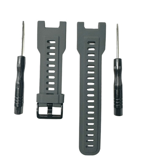 26mm Grey Watch Strap Band w/ Buckle & Tools for Panerai Invicta - Universal Jewelers & Watch Tools Inc.