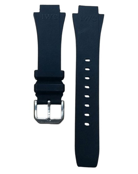 Premium IWC Silicone Watch Strap – Black Rubber Band 16.4mm | Fits Aquatimer, Ingenieur, GST Models - Universal Jewelers & Watch Tools Inc.