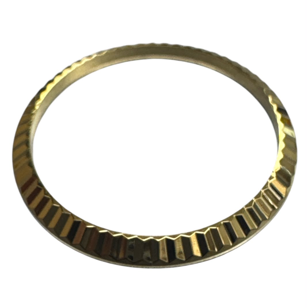 Gold Fluted Watch Ring Bezel for Tudor 92513