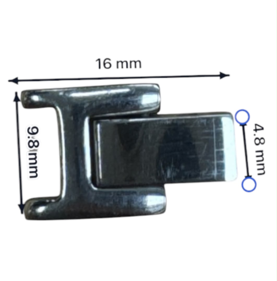 Watch Band Extension / Links 4.8MM Stainless Steel Silver