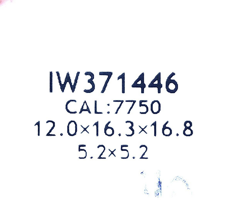 Load image into Gallery viewer, Watch Hands For IWC Black and White IW371446 Fits to Caliber 7750
