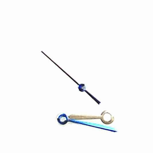 Watch Hands Silver with Blue Fits to Caliber 2671
