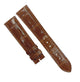 Genuine Patek Philippe Brown Alligator Leather Band 19mm x 16mm