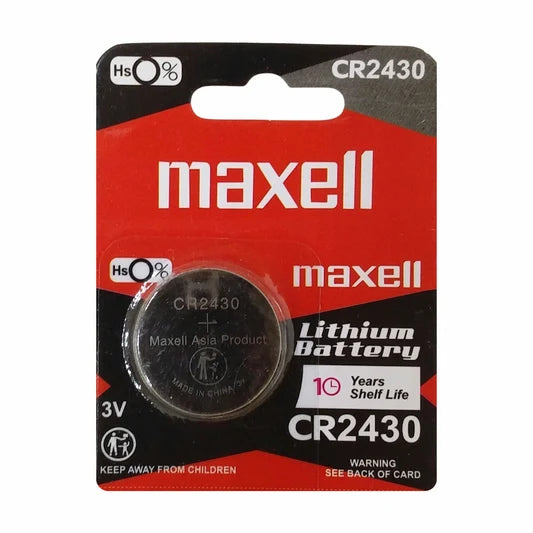 Maxell Watch Cell Batteries CR2430 New Sealed