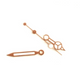 Watch Hands Rose- Gold with White Fits to Caliber 2834,2836,2824 and 2892