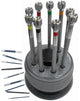 9pcs Watch Repair Tool Top Grade Stainless Screwdrivers w/Rotatable Stand