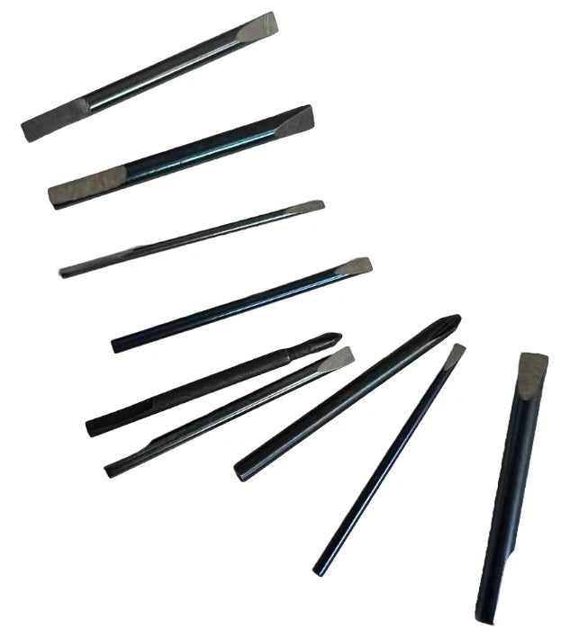9pcs Watch Repair Tool Top Grade Stainless Screwdrivers w/Rotatable Stand