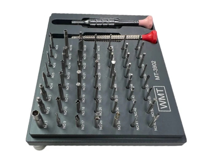 Watch Screwdriver WMT MT-3902 Set of 56Pcs with Stand Watchmakers Tool Kit