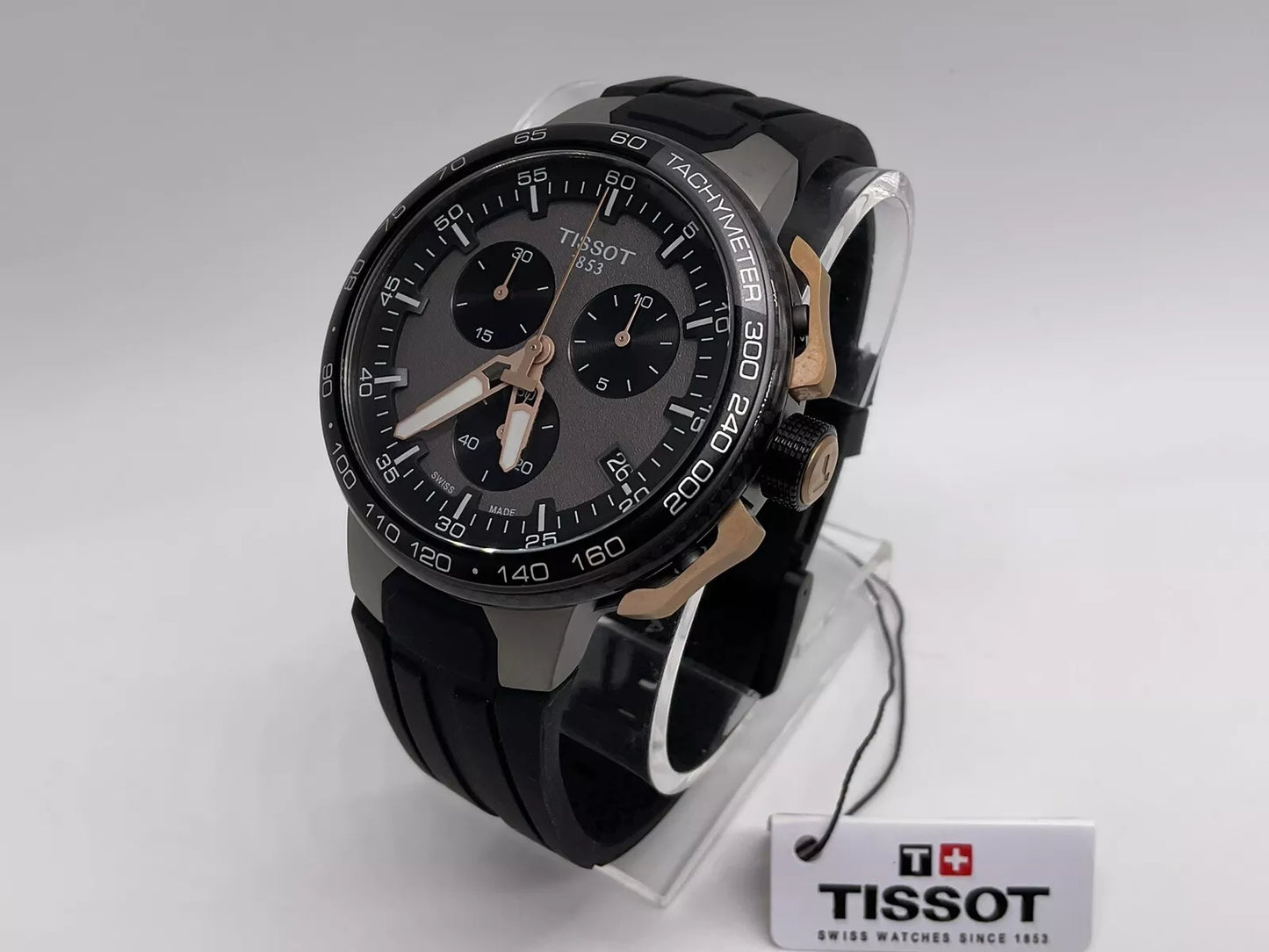 Black Tissot T-Race Cycling Chronograph T111.417.37.441.07 Men’s Swiss Watch
