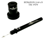 BERGEON 7718-1A, OIL PEN WITH STAND, OILER. BLACK , SWISS MADE, WATCHMAKER TOOLS