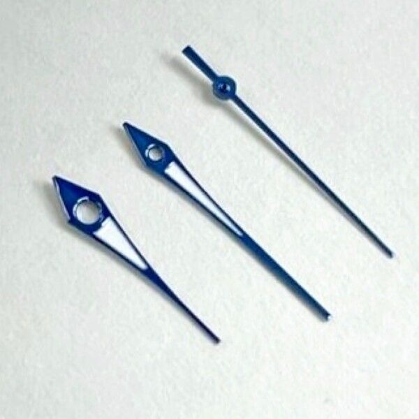 Replacement Watch Hands Blue 12 mm mm,Fits Ronda,Miyota,ETA,Seiko,Swatch,Timex