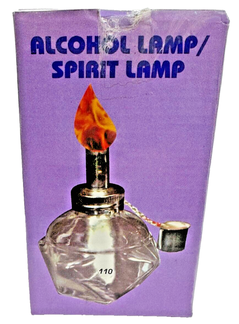 Load image into Gallery viewer, Fancy Emergency Alcohol Lamp / Spirit Lamp Adjustable, Glass Base , High Quality
