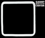 WHITE Gasket Made to Fit CA50-CARTIER SANTOS GALBEE SMALL (14.4×14.4×1.00)mm