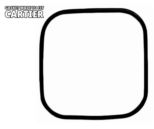 Back Gasket Made to Fit CA9-CARTIER SANTOS 100 (24.9×24.8×0.8)mm