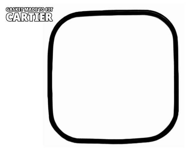 Back Gasket Made to Fit CA9-CARTIER SANTOS 100 (24.9×24.8×0.8)mm